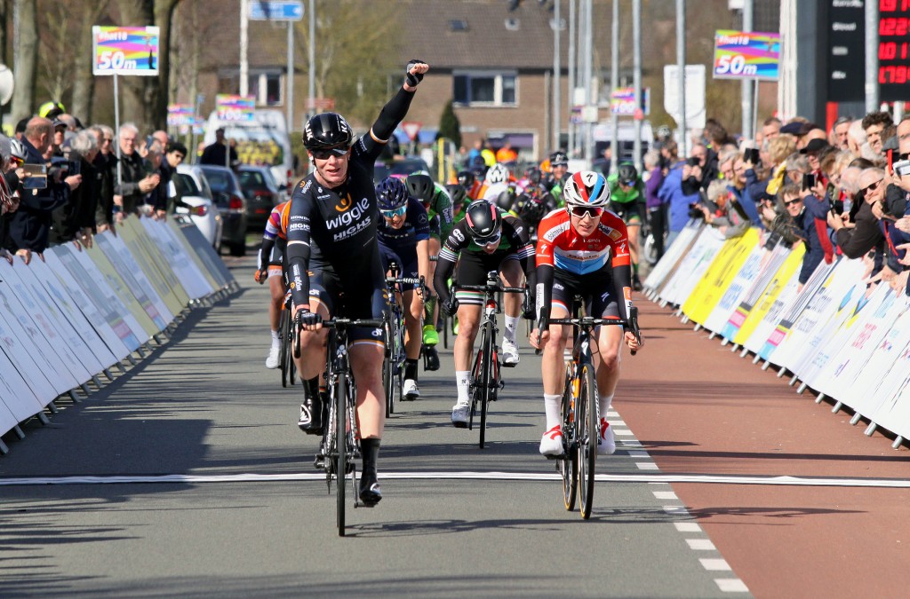 Etappezege Kirsten Wild in slotrit Tour of Chongming Island