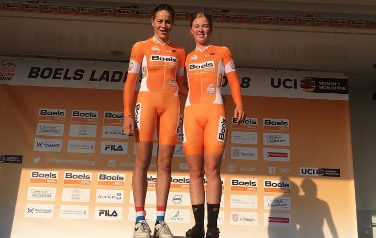 Uneken en Van Rooijen winnen in Boels Ladies Tour