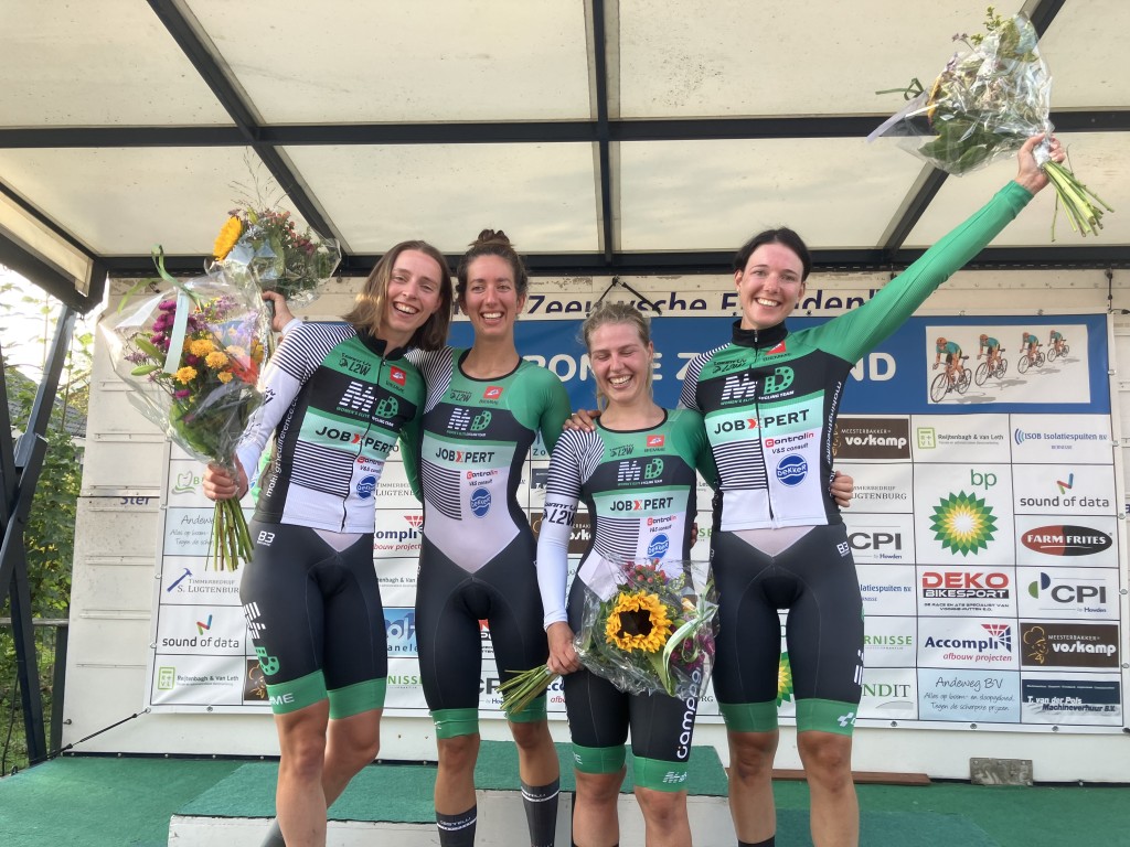 Team MtD wint ploegentijdrit in Zuidland