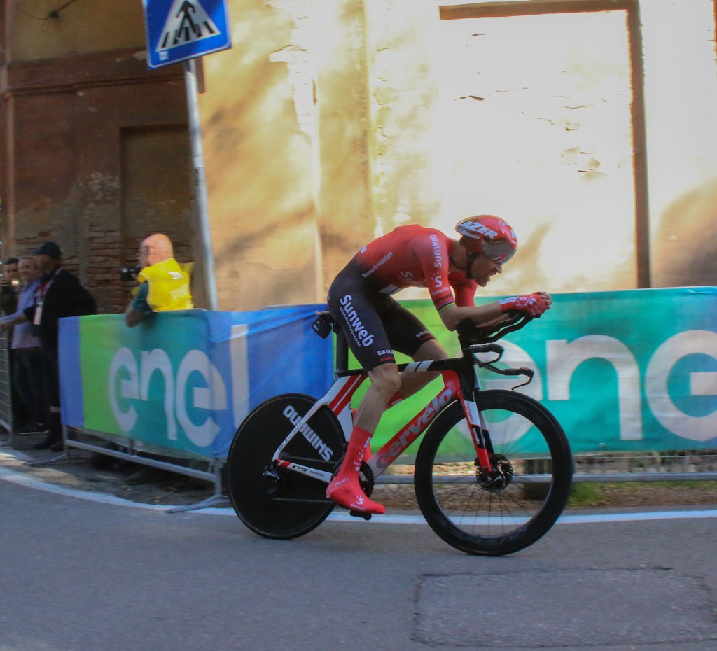 Starttijden individuele tijdrit 14e etappe Giro d'Italia