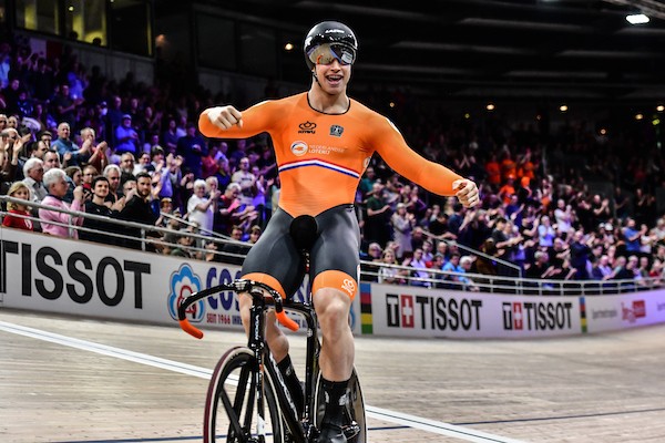 Lavreysen  naar wereldtitel sprint