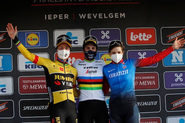 Vos is nu tweede in Gent-Wevelgem