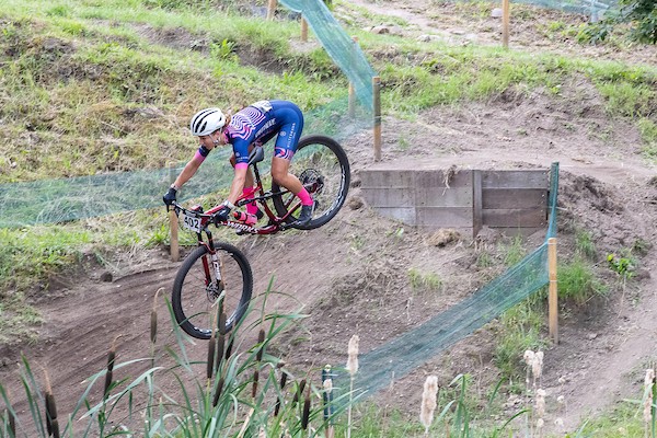 Rosa van Doorn Europees kampioene MTB Marathon